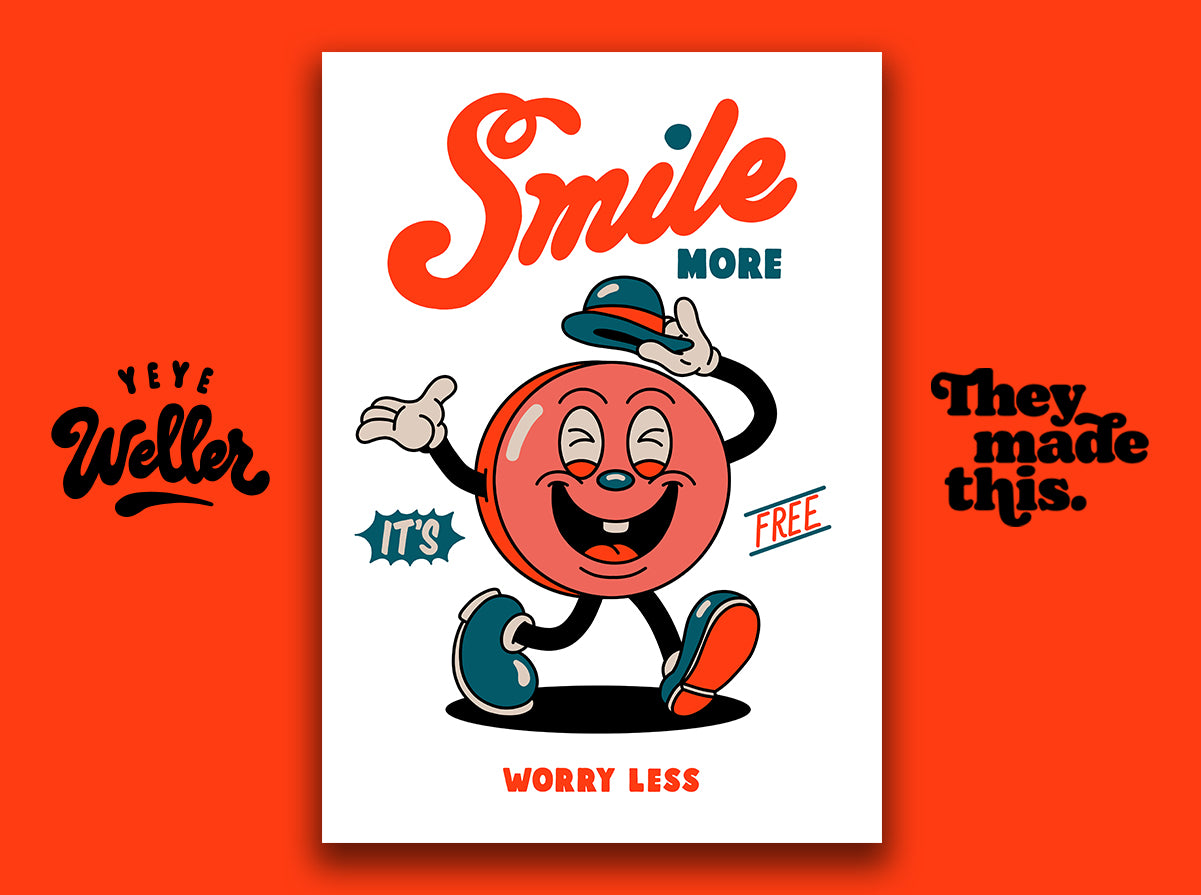SMILE MORE WORRY LESS