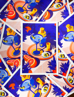 Martini - Risograph