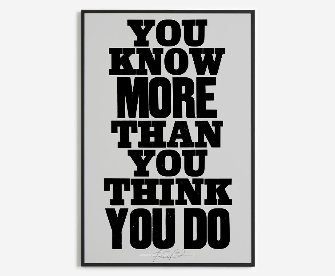 YOU KNOW MORE (Grey)