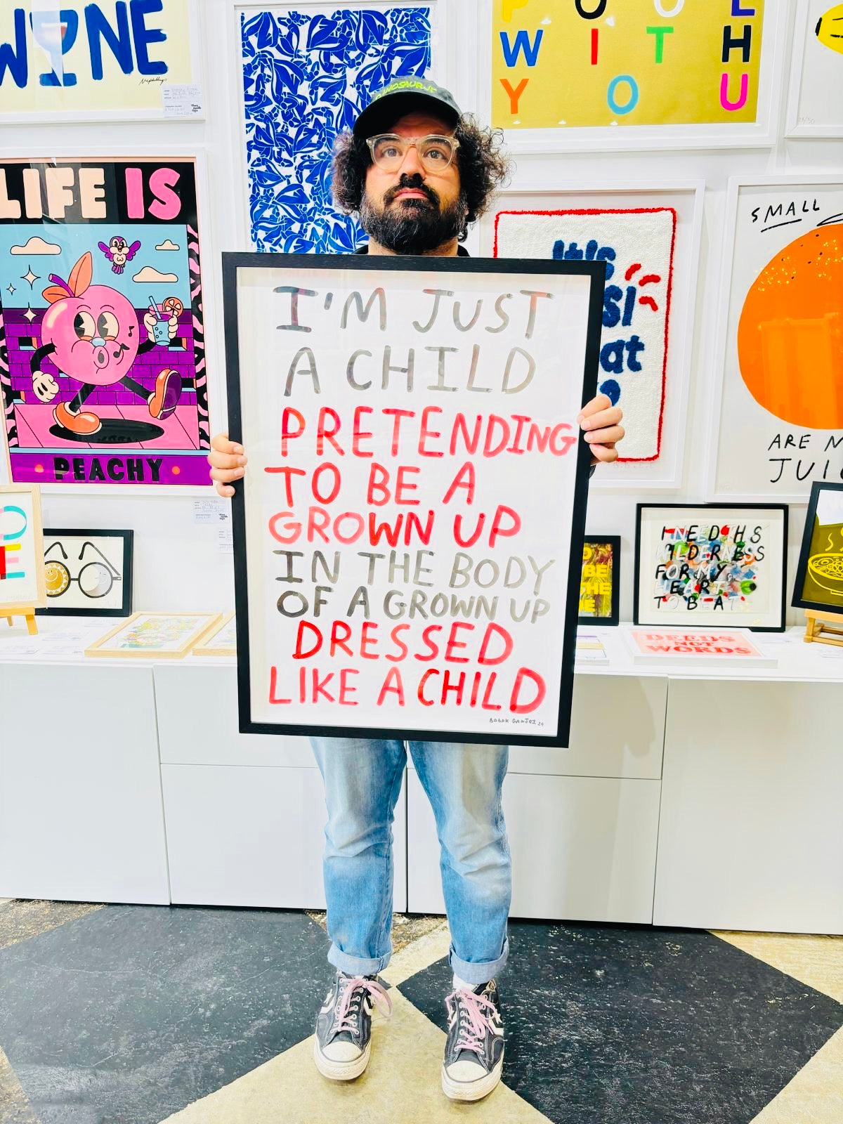 I'M JUST A CHILD - original artwork