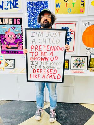 I'M JUST A CHILD - original artwork