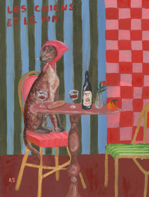 Les Chien Et Les Vin