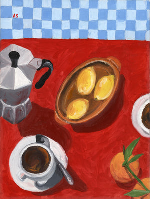 Coffee and Lemon
