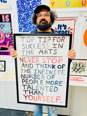 TOP TIP FOR SUCCESS - original artwork