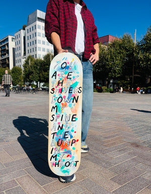 Adam Bridgland 'You are the shivers down my spine'