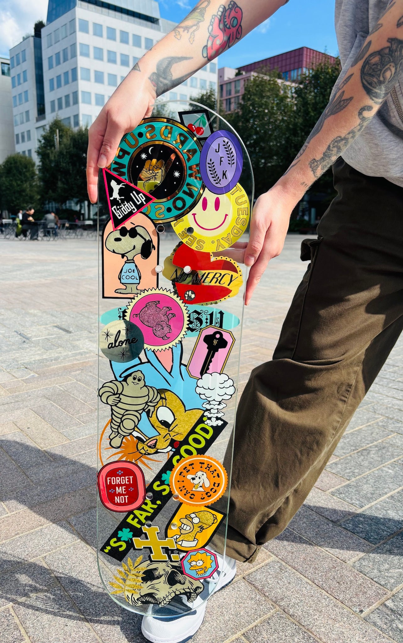 Alex May Hughes '22 stickers'