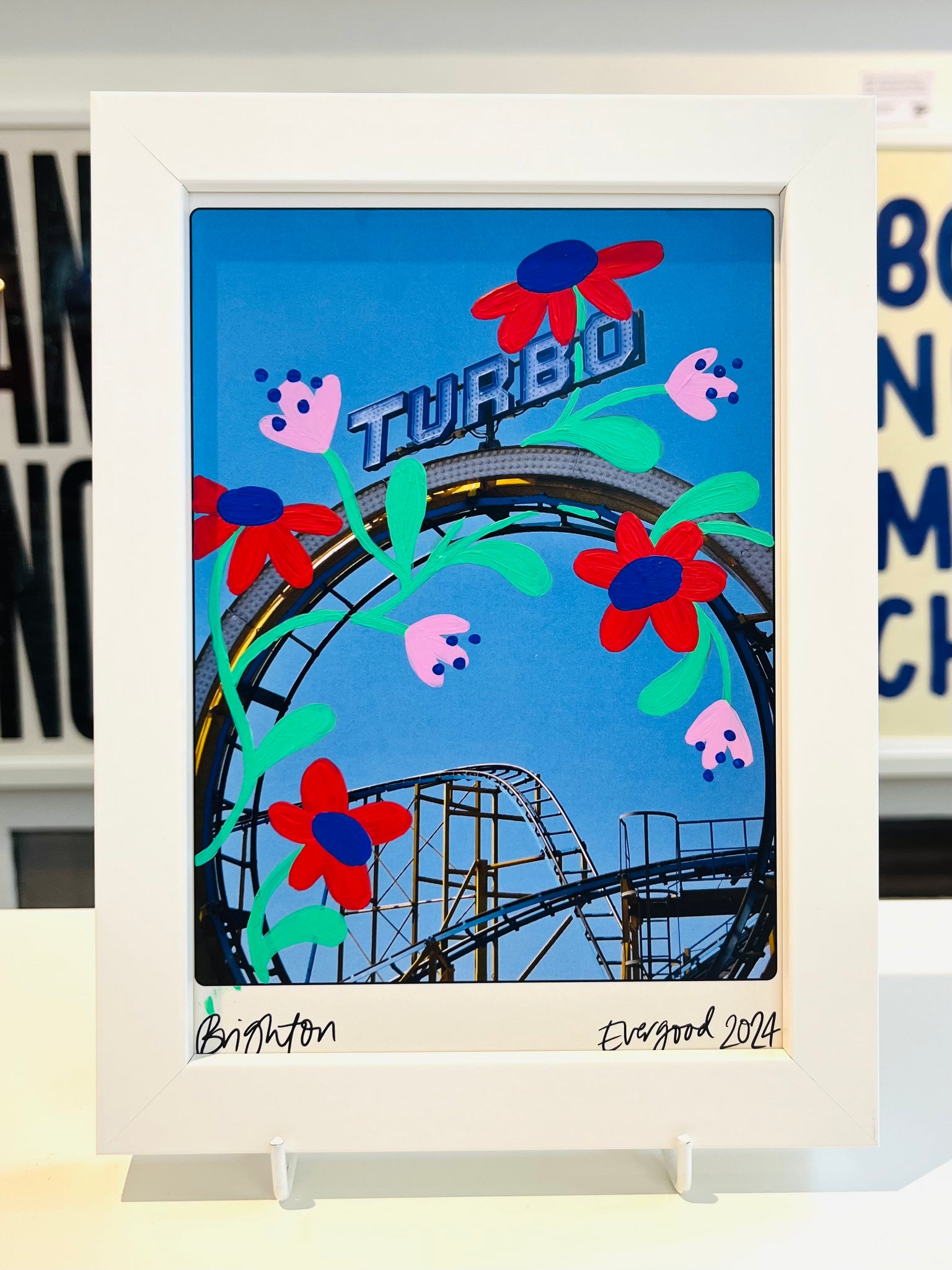 Turbo Coaster - Hand Painted