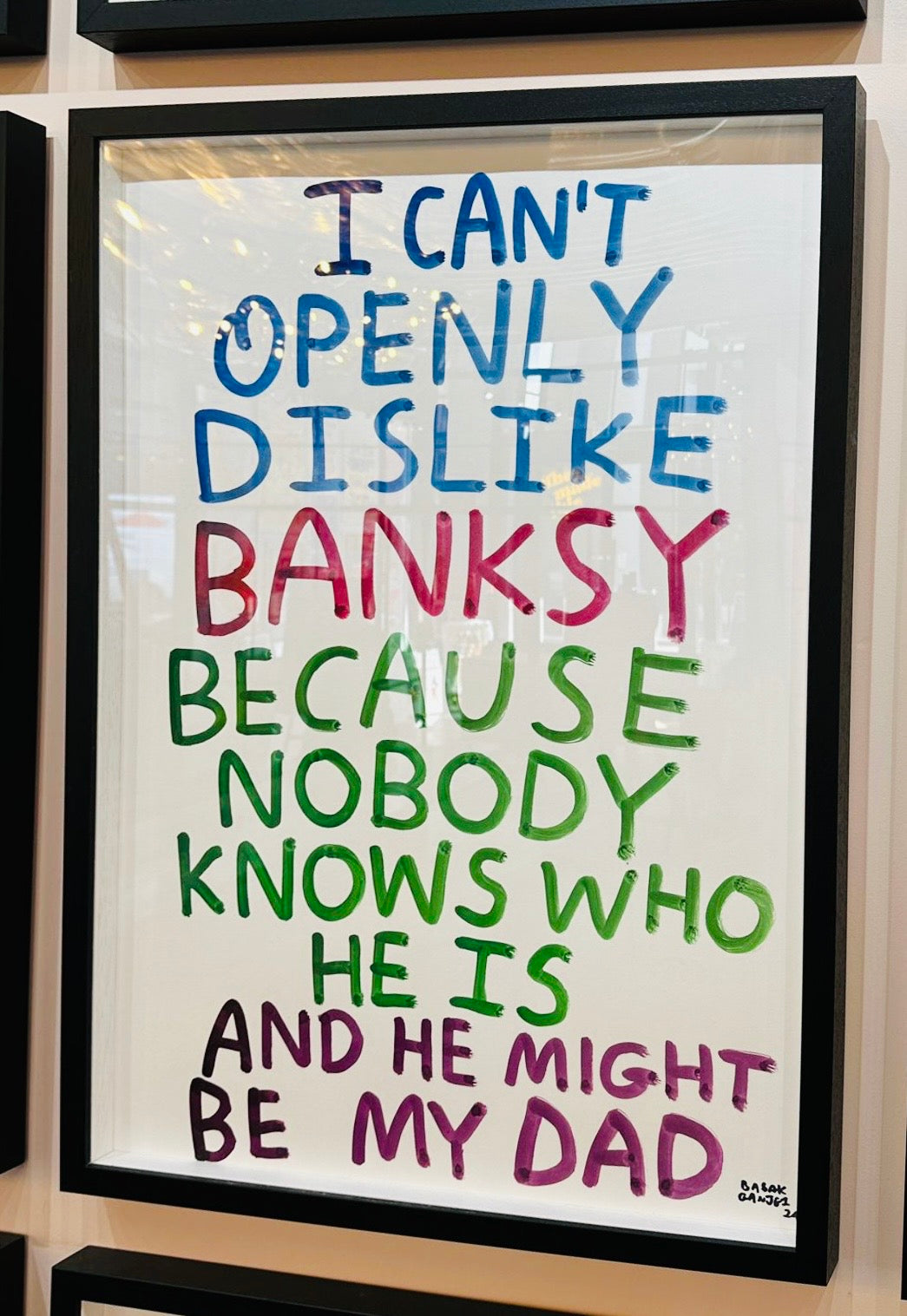 BANKSY - original artwork