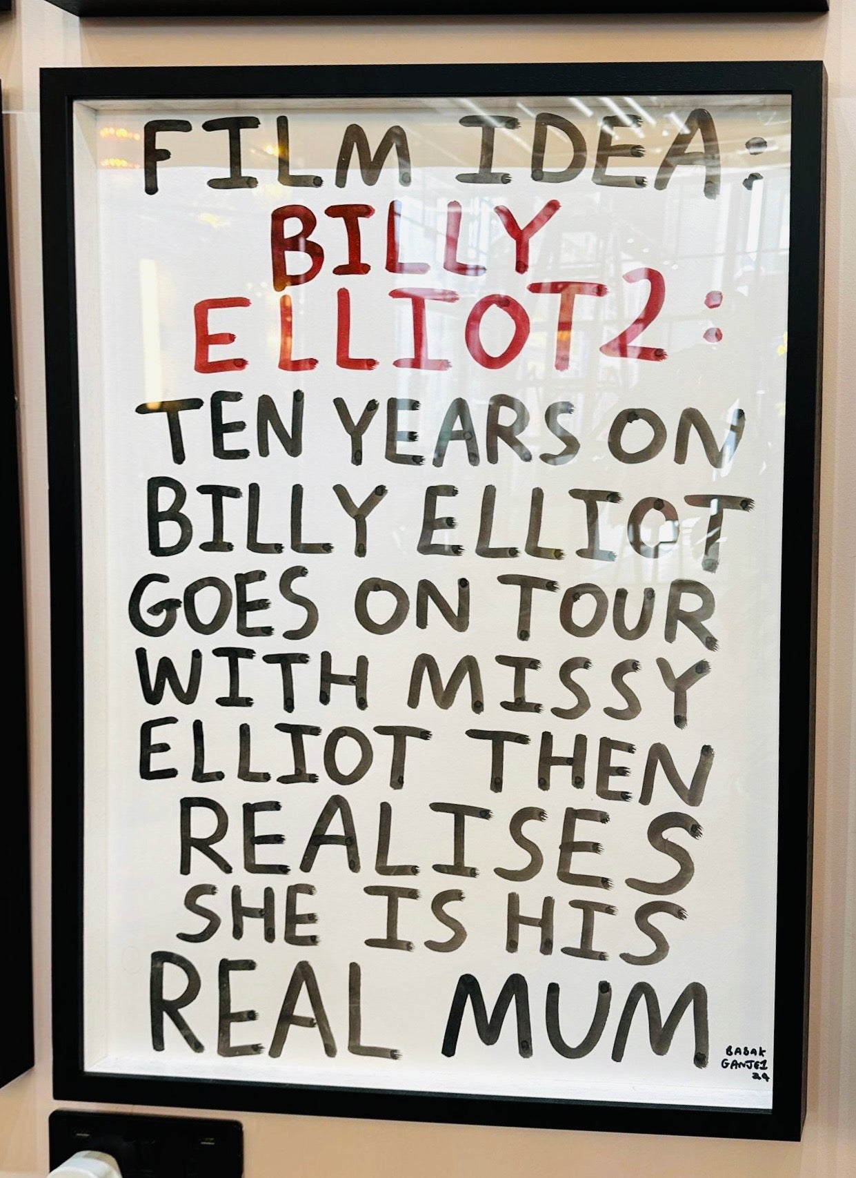 BILLY ELLIOT 2 - original artwork