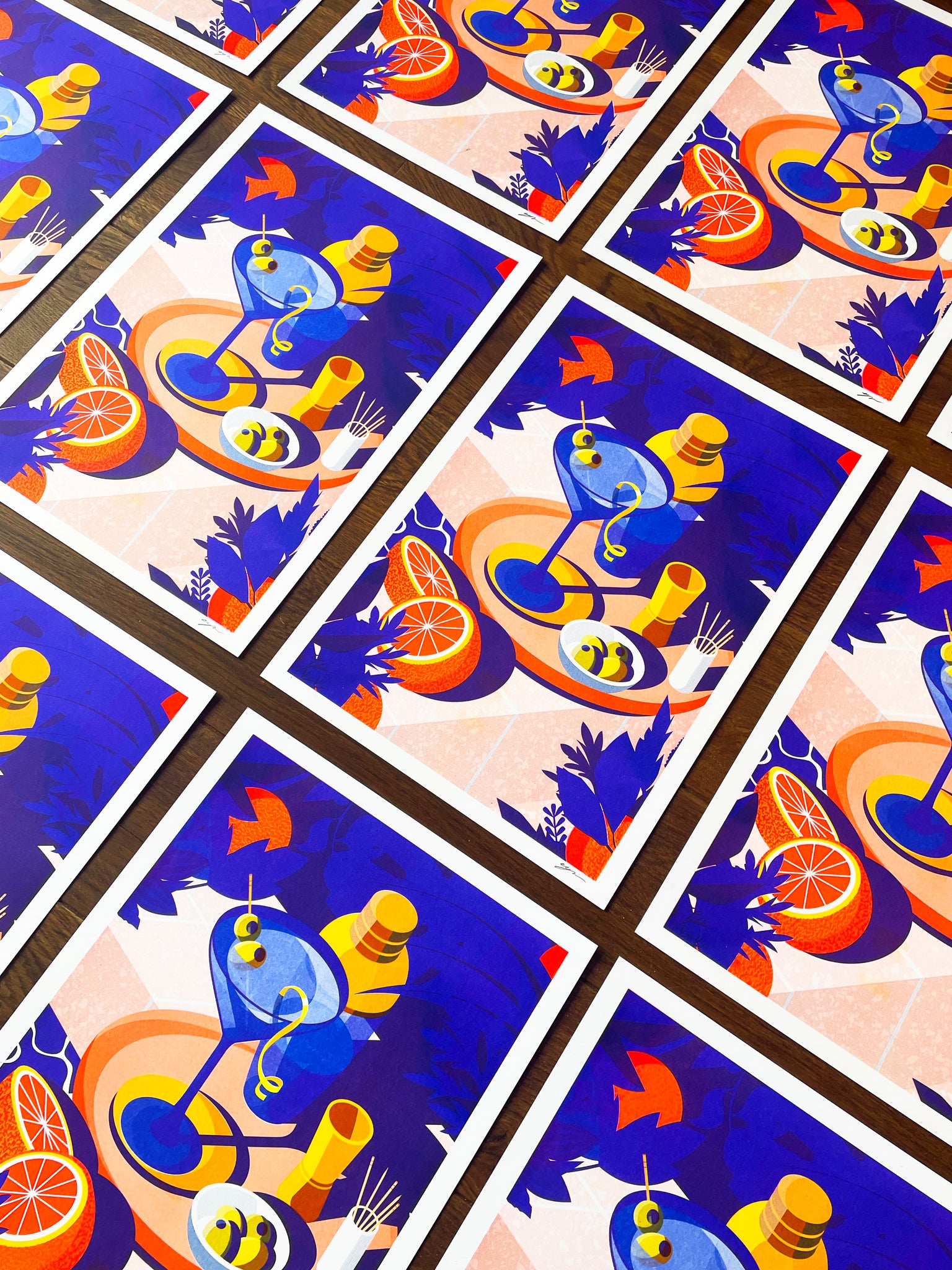 Martini - Risograph