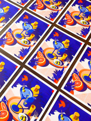 Martini - Risograph