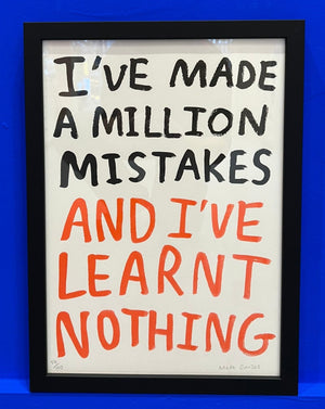 A Million Mistakes