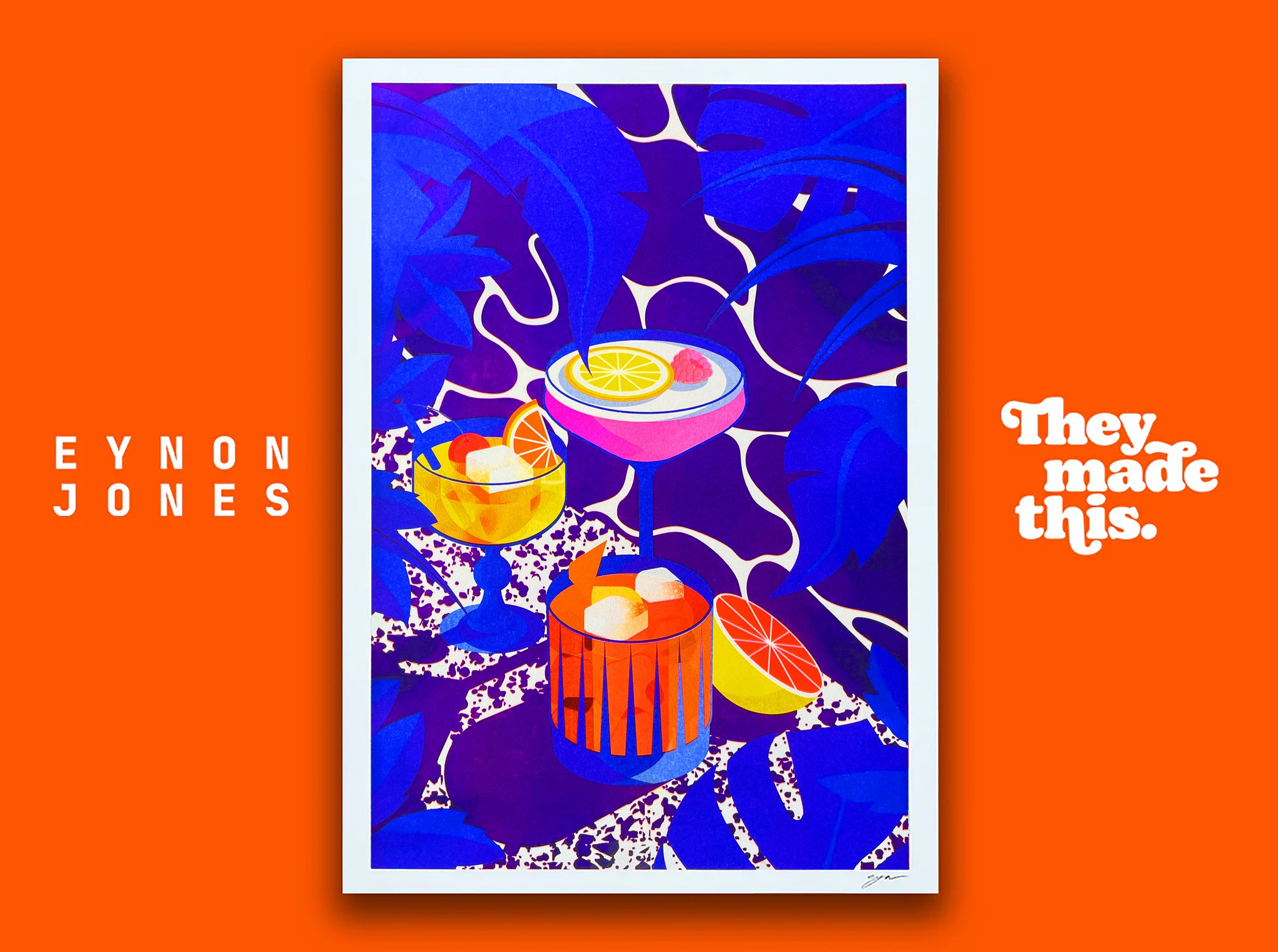 Summer Highs, Midnight Drinks - Risograph (Second Edition)