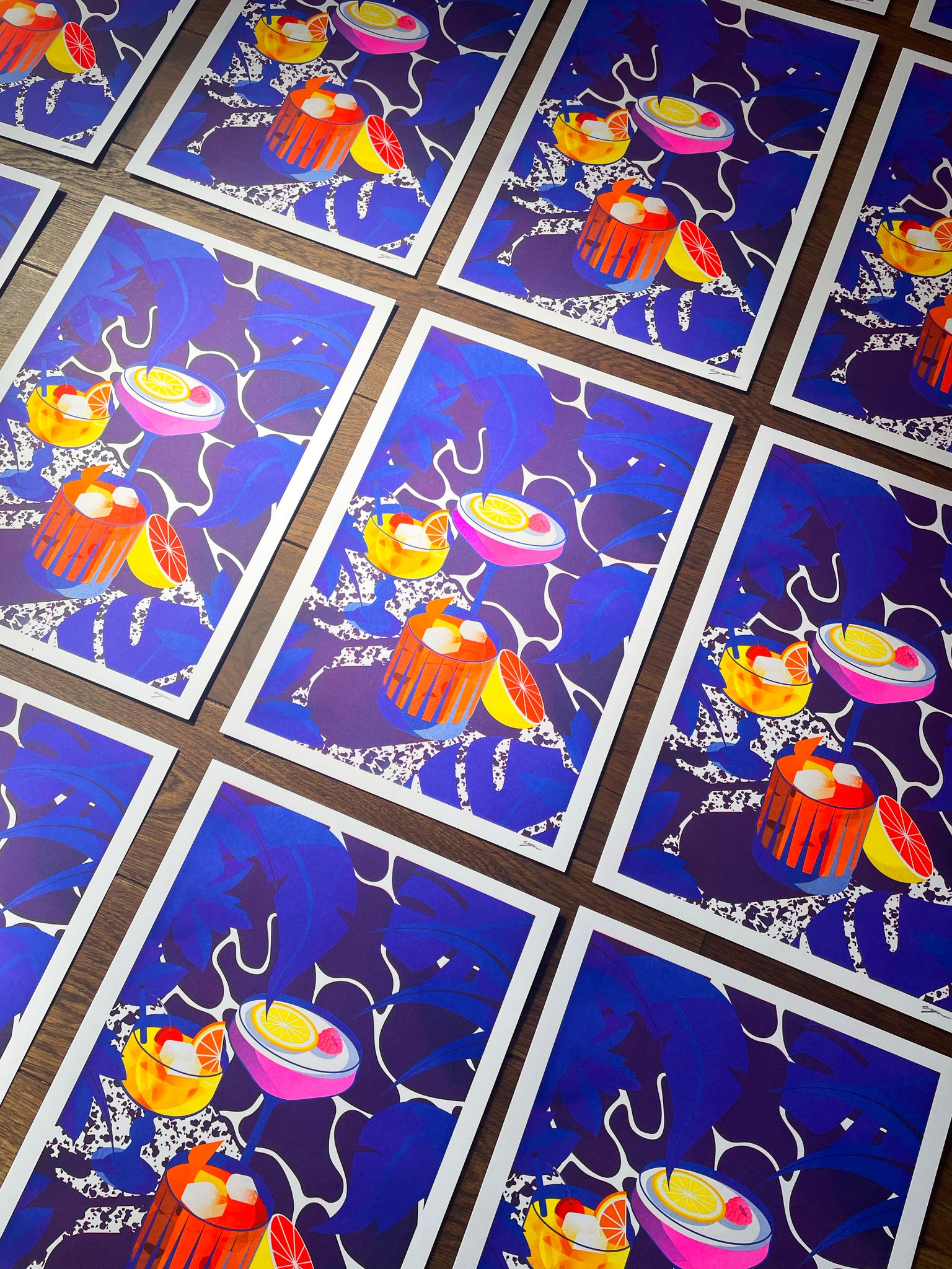 Summer Highs, Midnight Drinks - Risograph (Second Edition)