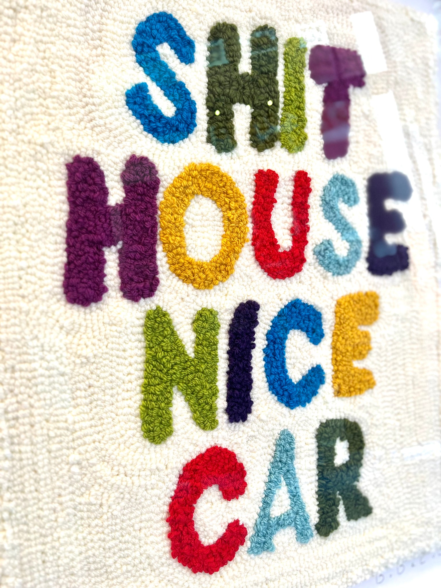 Shit house, nice car
