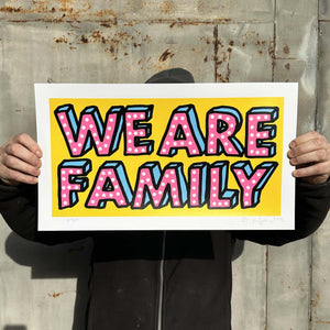 WE ARE FAMILY (medium yellow edition)