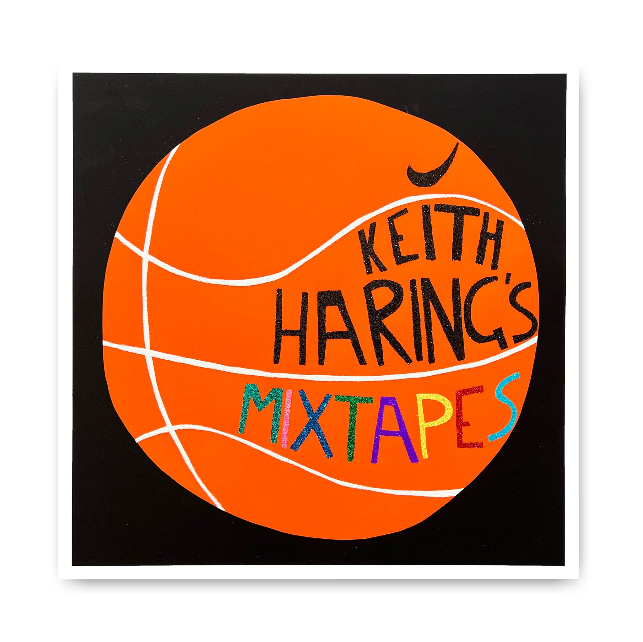 Keith Haring's mixtapes (basketball)