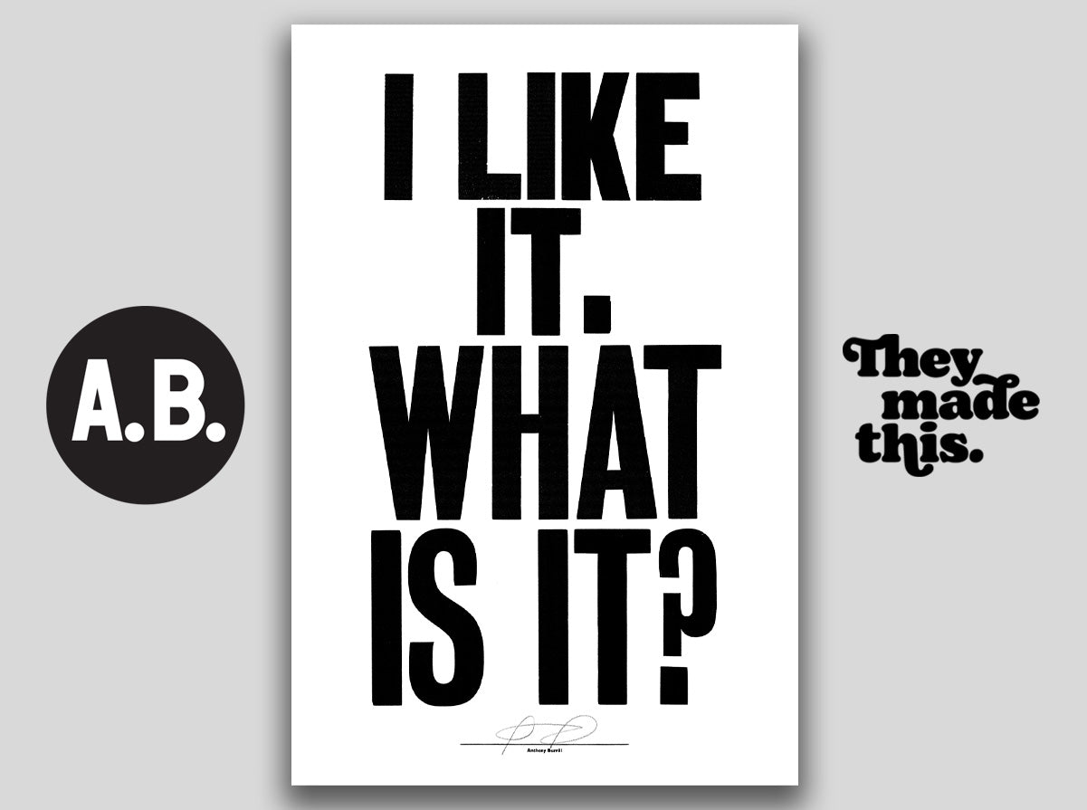 I LIKE IT. WHAT IS IT? (White)