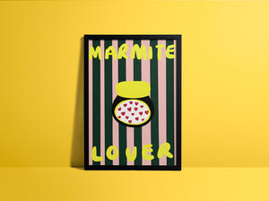 Marmite Lover (green and pink)