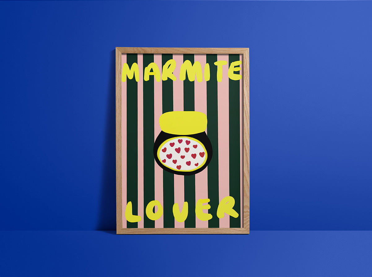 Marmite Lover (green and pink)