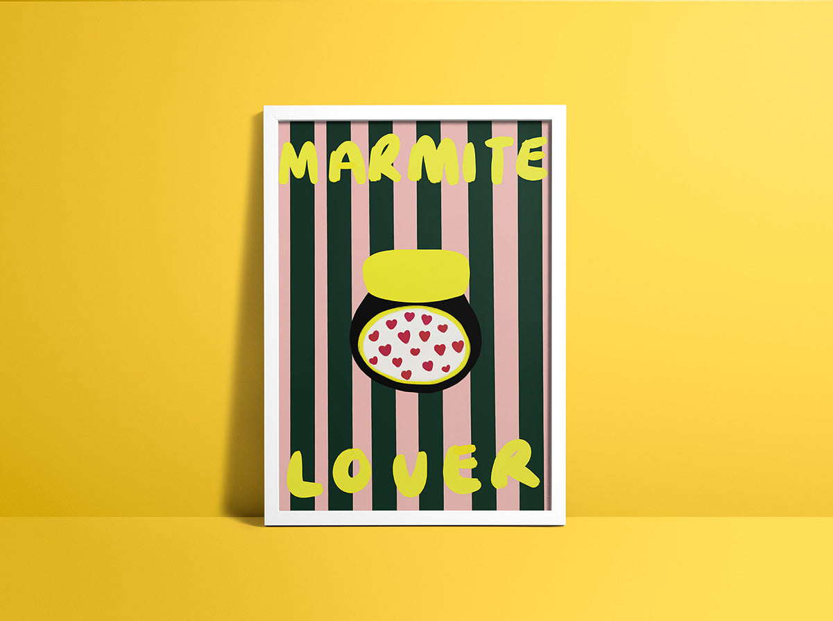 Marmite Lover (green and pink)