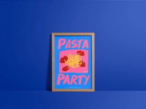 Pasta Party (Blue and pink edition)