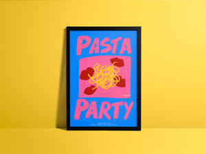 Pasta Party (Blue and pink edition)