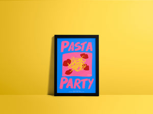 Pasta Party (Blue and pink edition)
