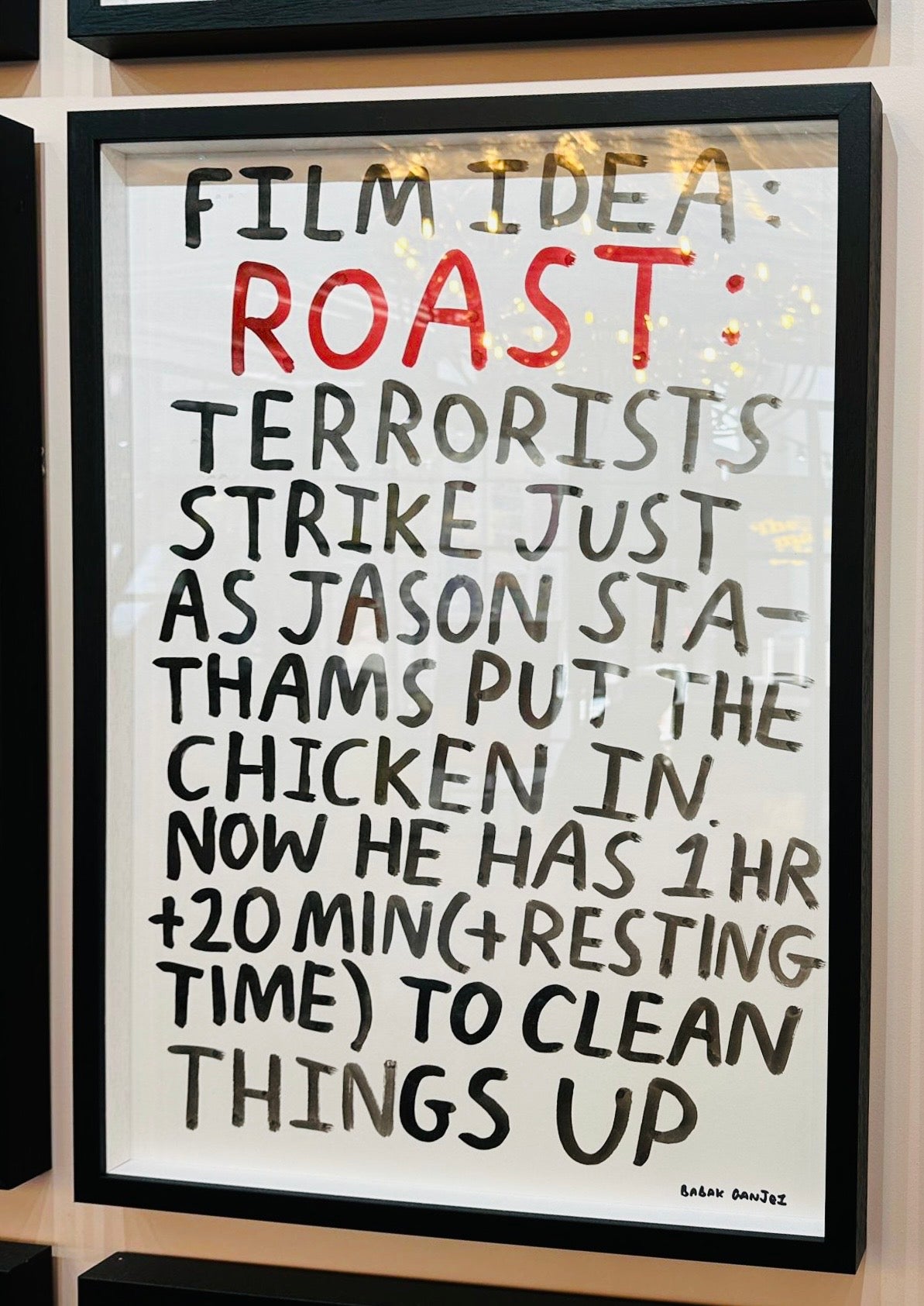 ROAST - original artwork