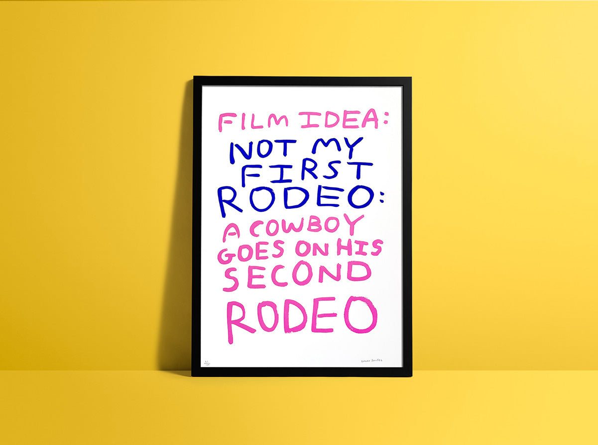 Film idea: Not My First Rodeo (Purple/ Pink Edition)