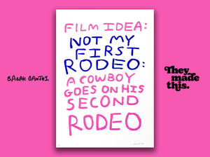 Film idea: Not My First Rodeo (Purple/ Pink Edition)