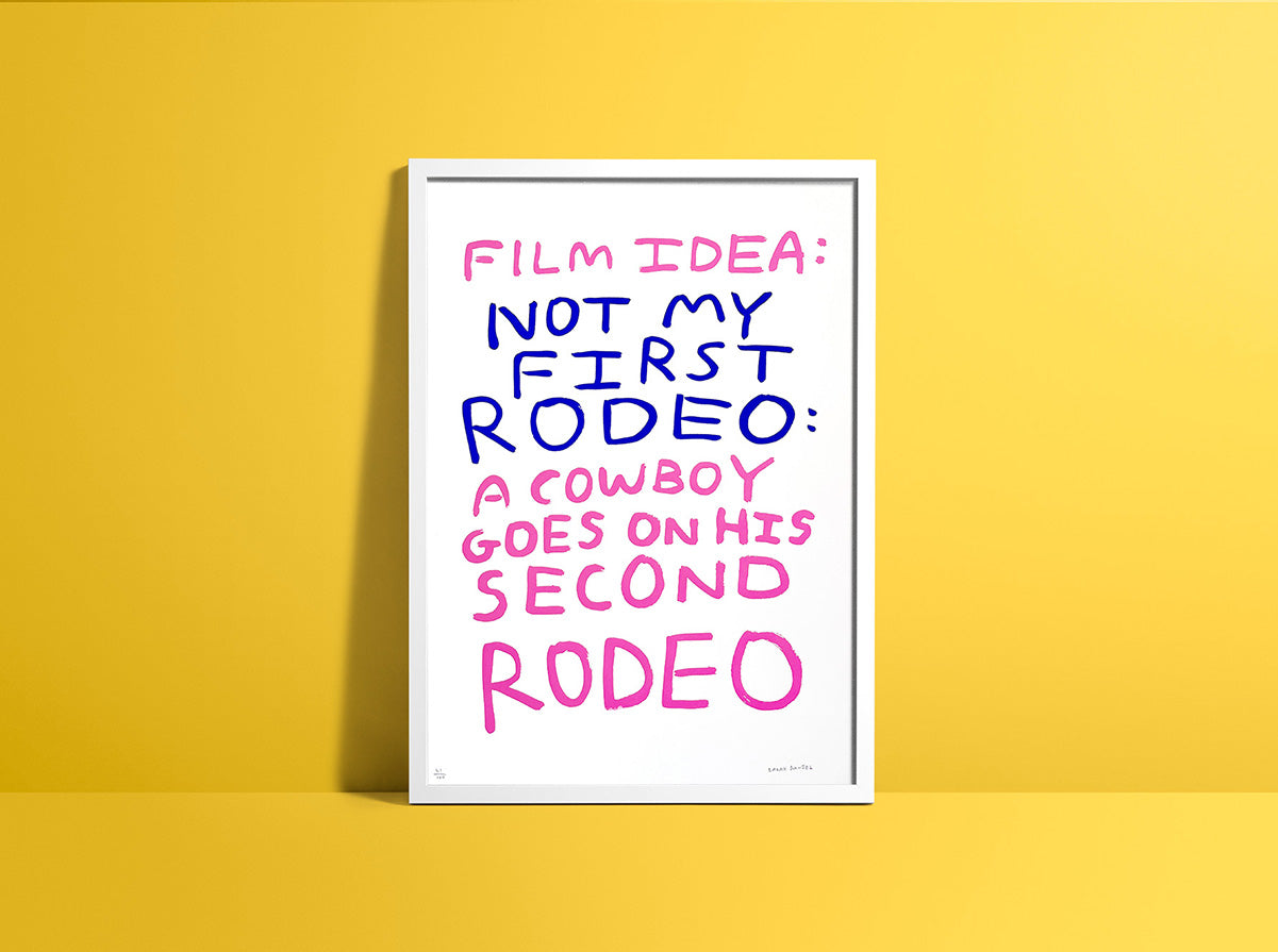 Film idea: Not My First Rodeo (Purple/ Pink Edition)