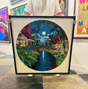 Reunited with everything you've ever lost (glitter painting)