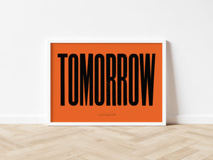 TOMORROW (Dark Orange)