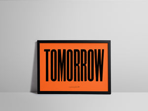 TOMORROW (Dark Orange)