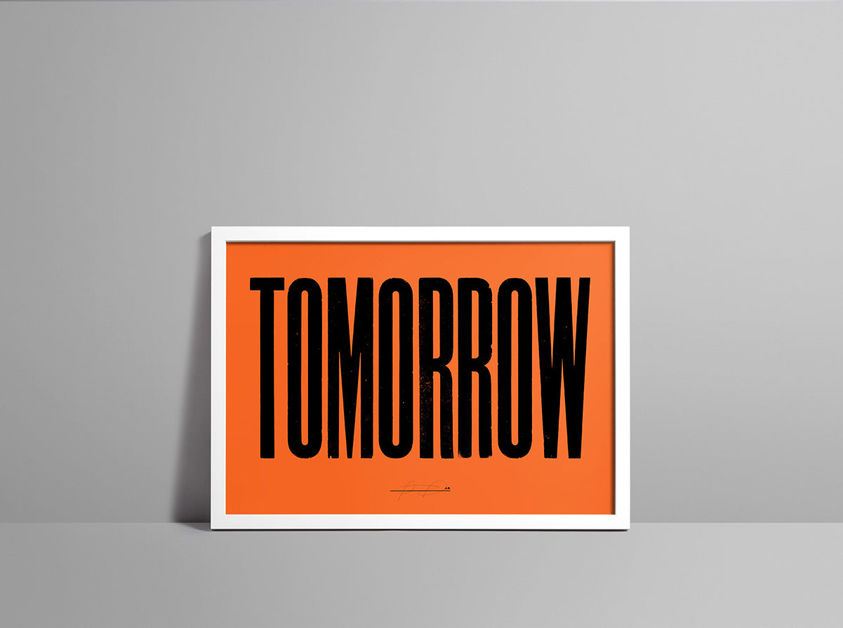 TOMORROW (Dark Orange)