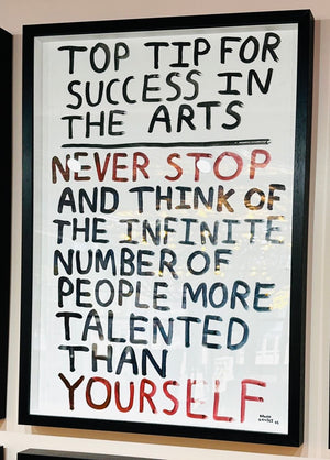 TOP TIP FOR SUCCESS - original artwork