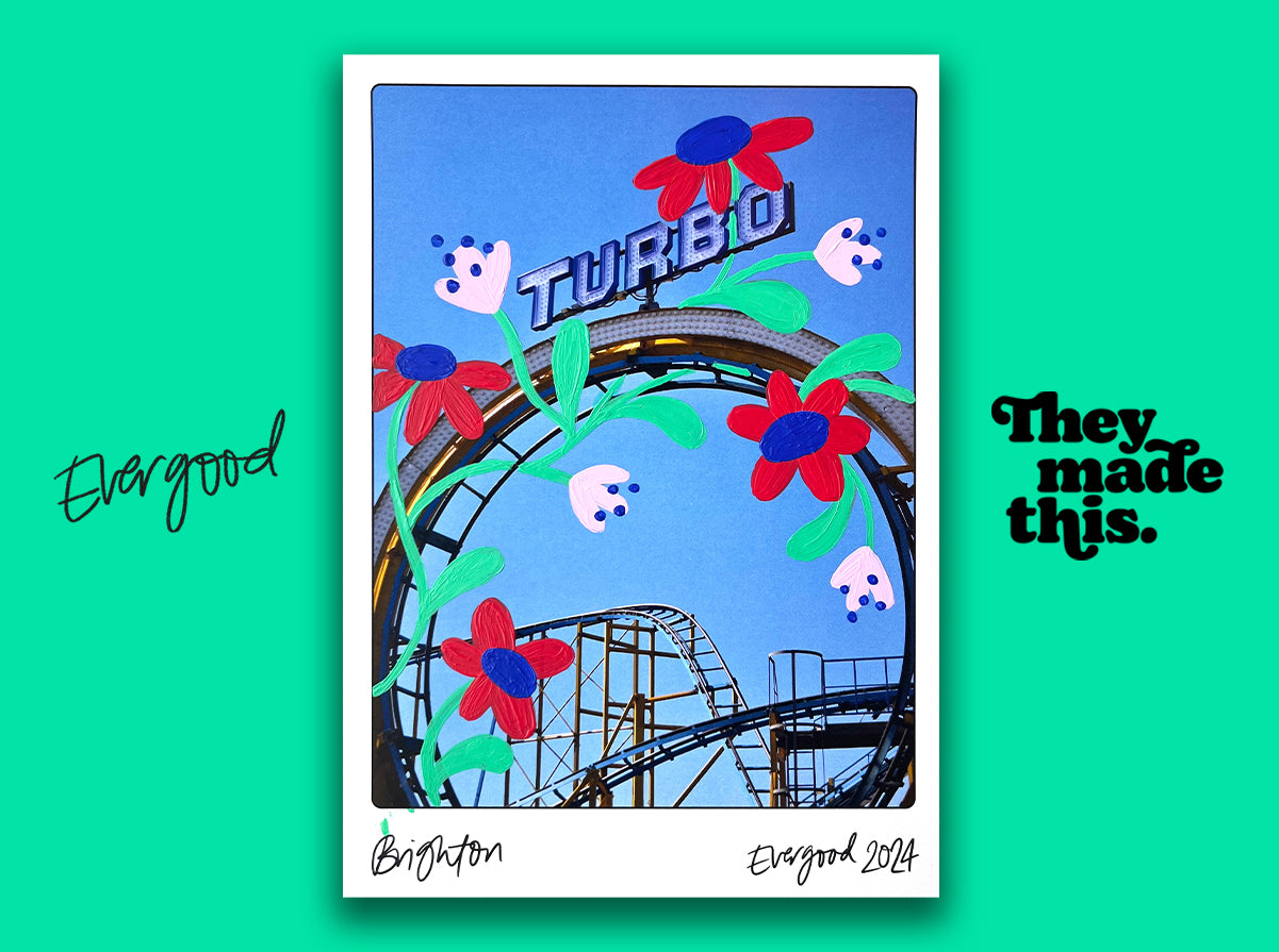 Turbo Coaster - Hand Painted