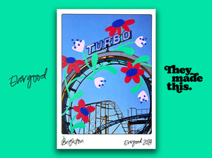 Turbo Coaster - Hand Painted