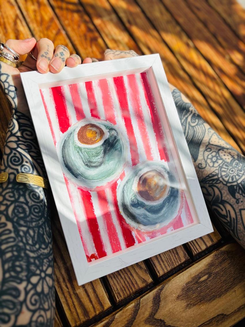 Shared Espresso - original drawing