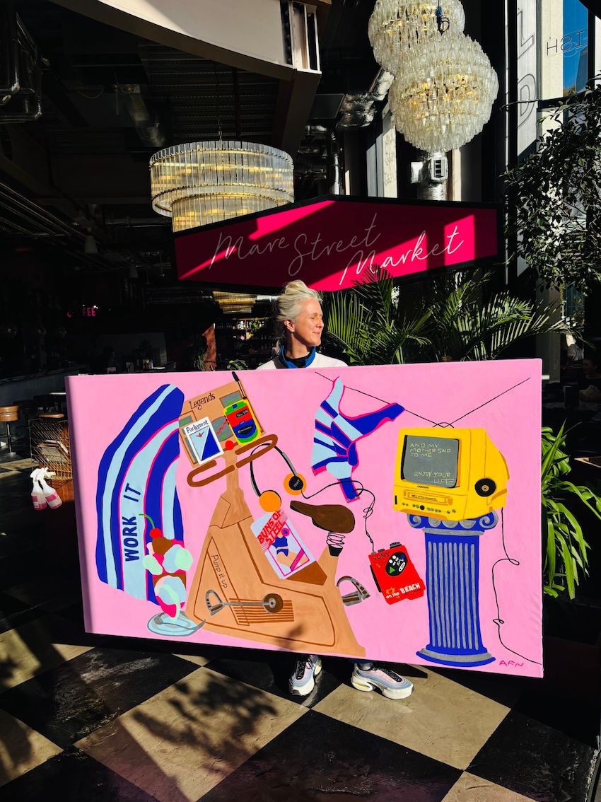 And my mother said to me enjoy your life