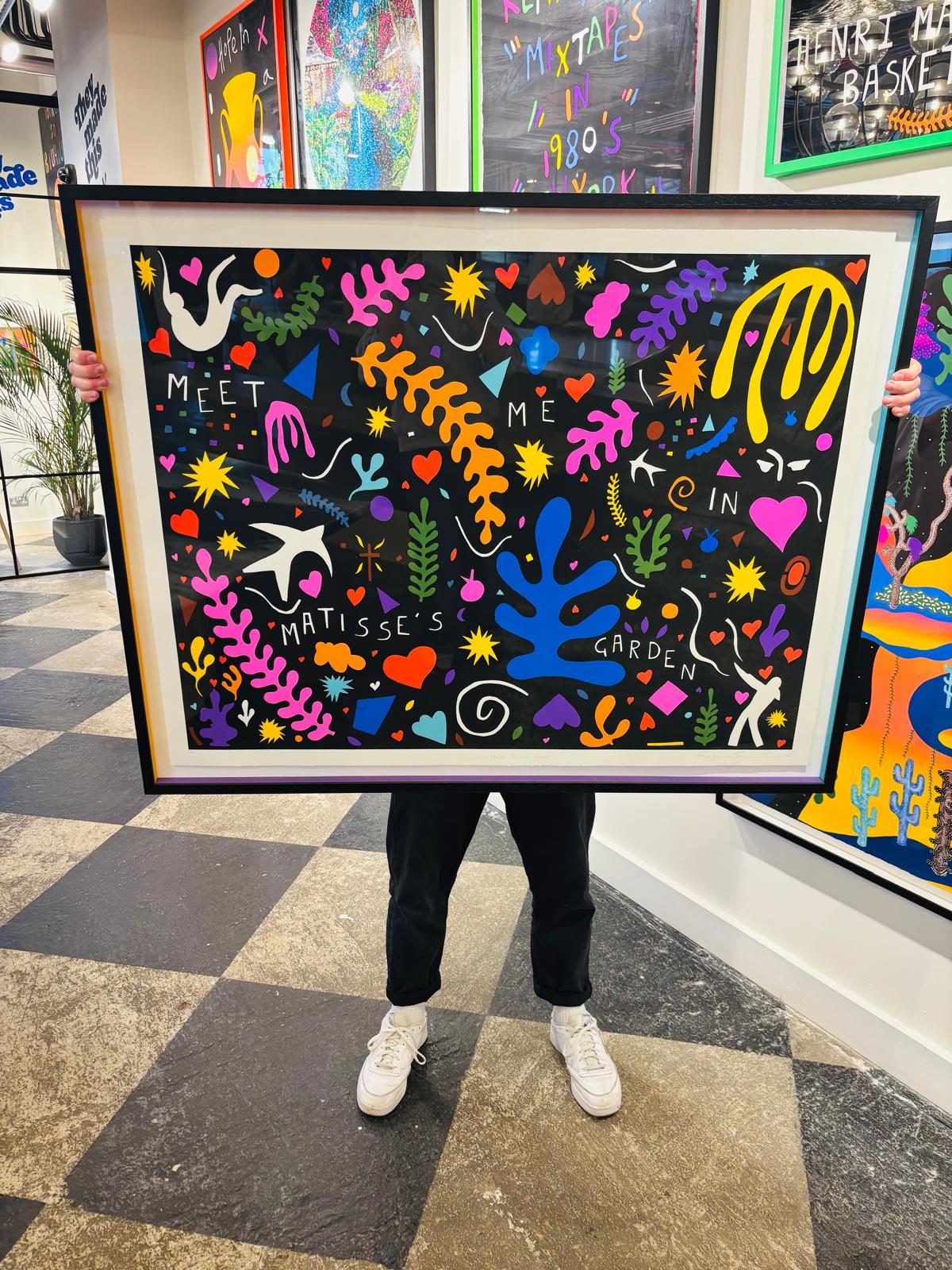 Meet me in Matisse’s garden BLACK