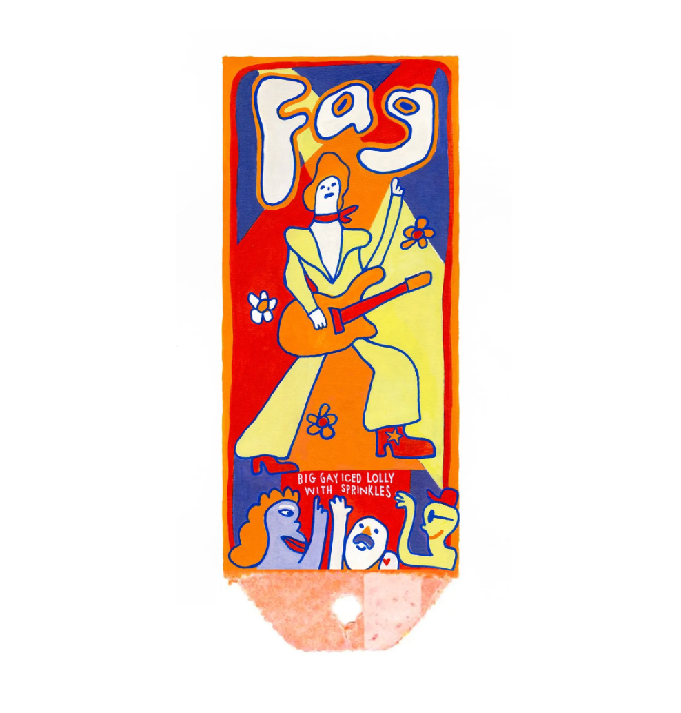 FAB/FAG retro ice lolly