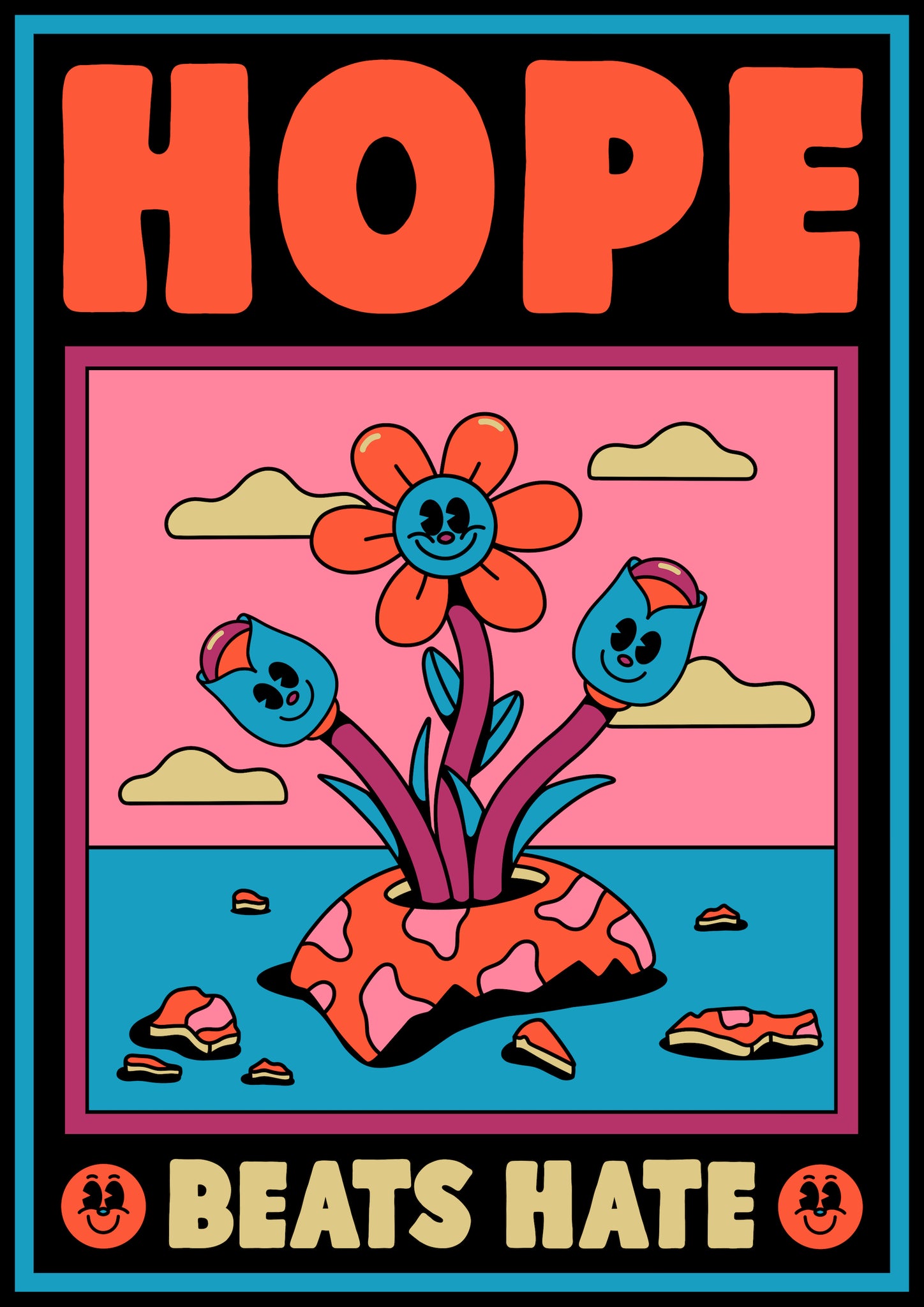 HOPE BEATS HATE
