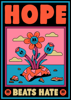 HOPE BEATS HATE