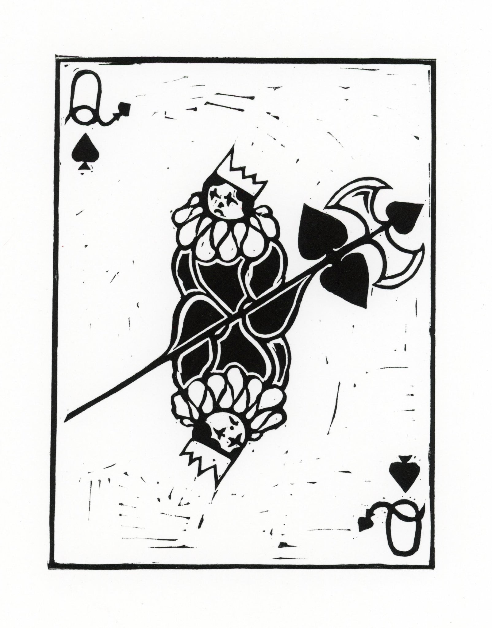 Spades - Playing Card Print Set
