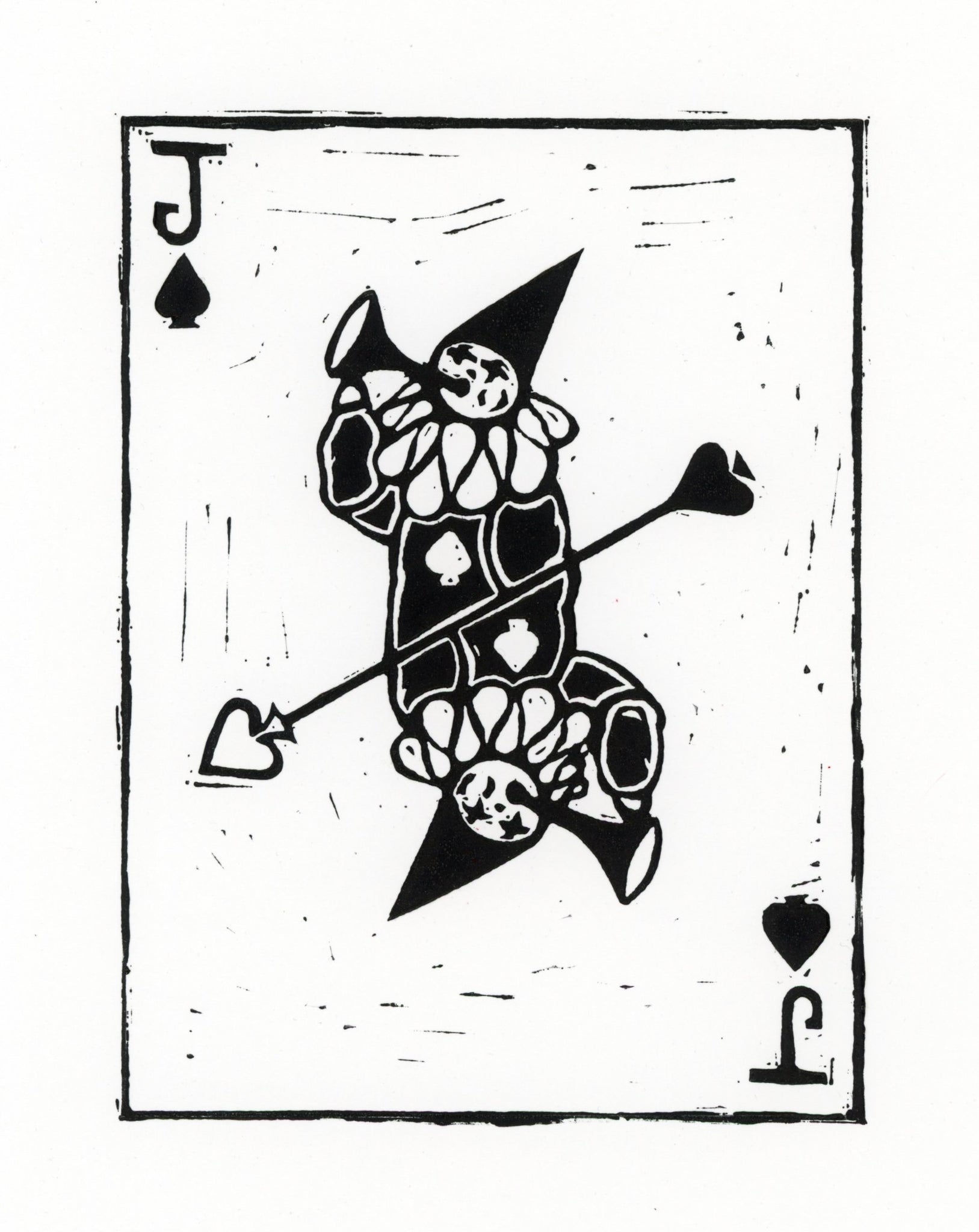 Spades - Playing Card Print Set