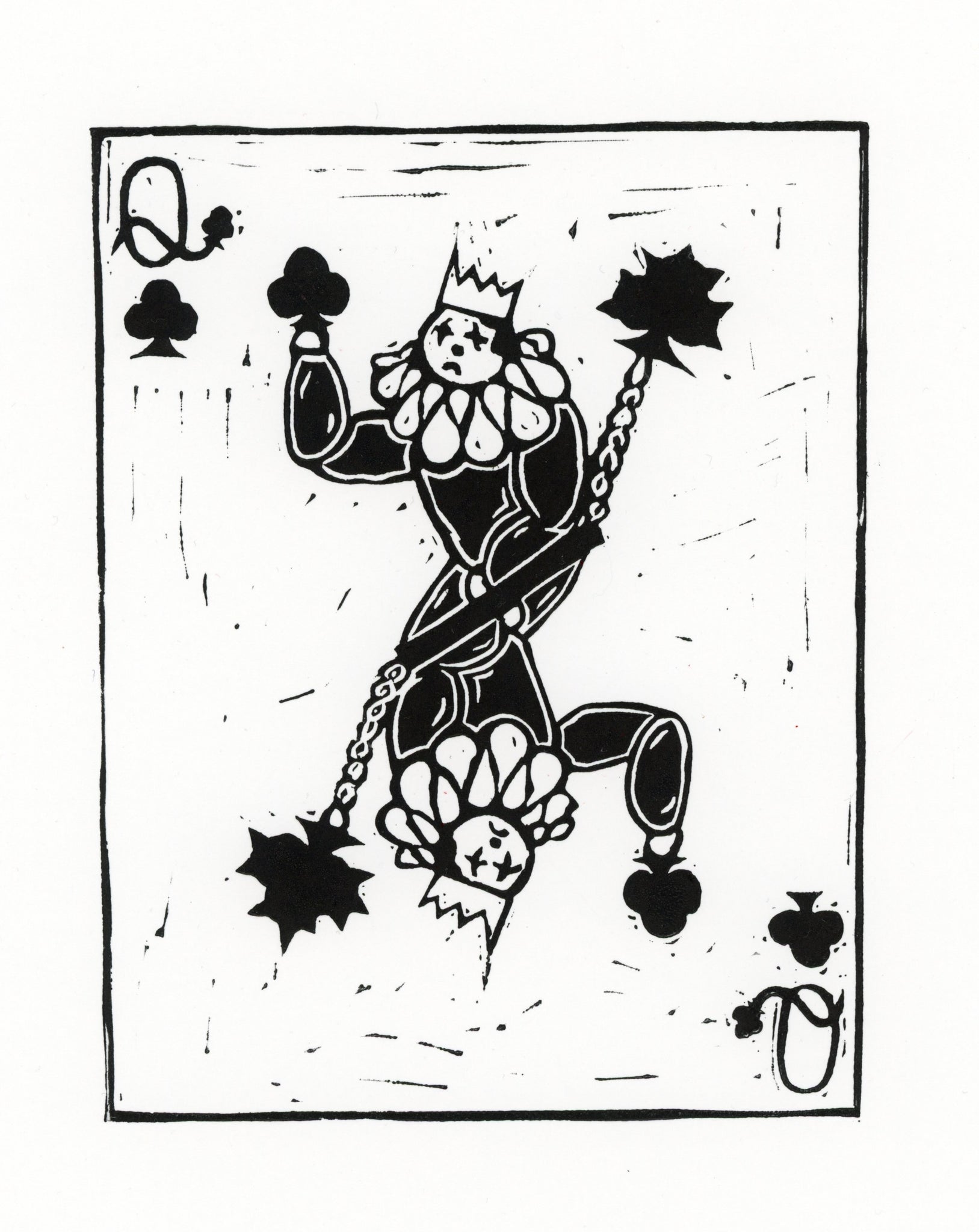 Clubs - Playing Card Print Set