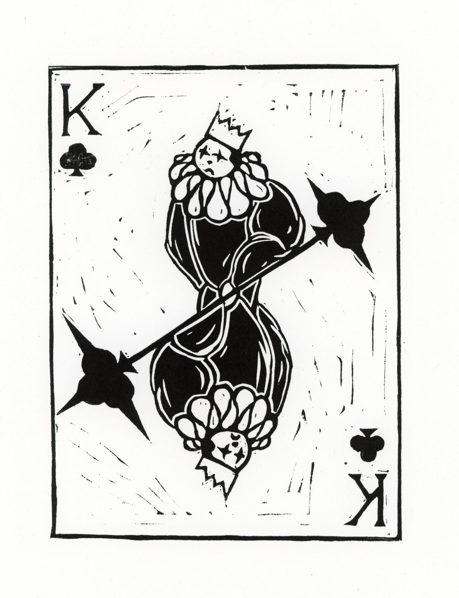 Clubs - Playing Card Print Set