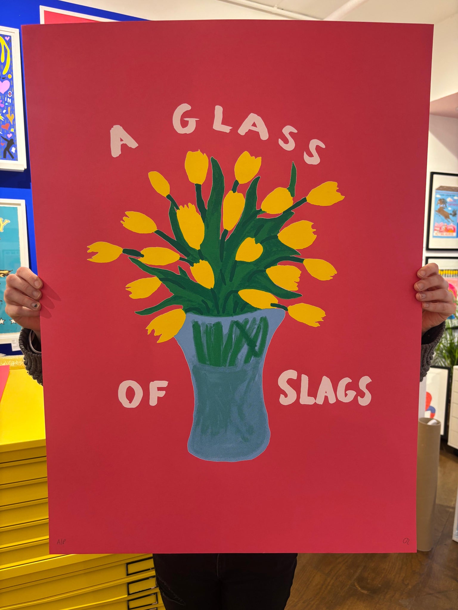A glass of slags - Artist Proof (AP1)
